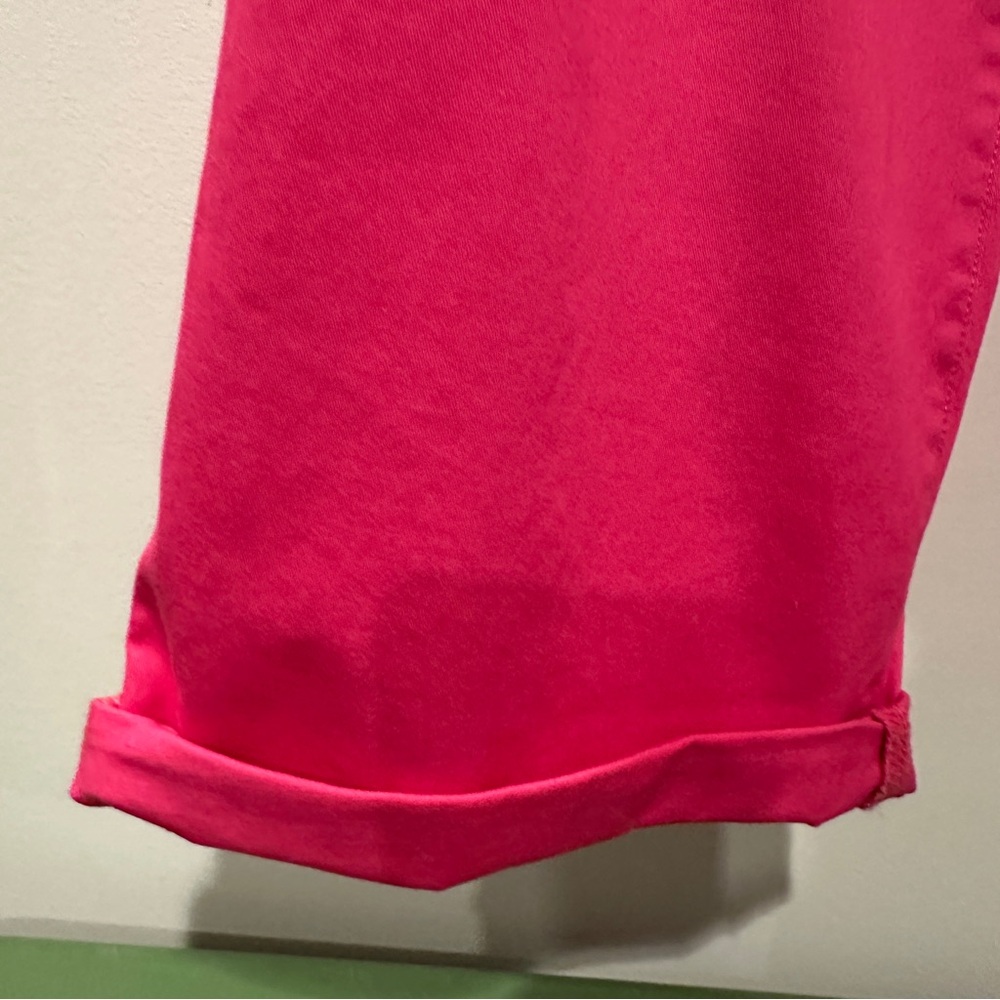 NEW With Tags crown & ivy Bright Pink Cropped Ankle Pants - 18W - Picture 3 of 6